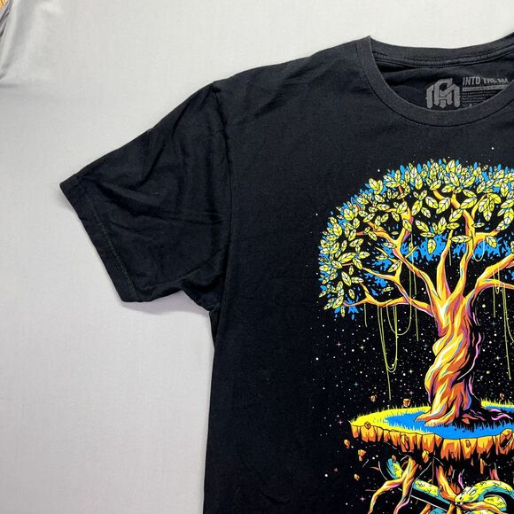 Into The Am Nine Worlds Mens Graphic T Shirt Size XL Printed‎ in USA Western - Picture 2 of 12